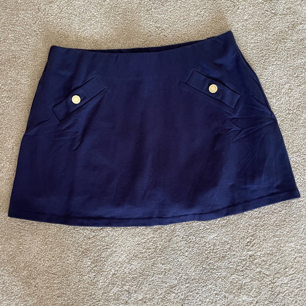 Lilly Pulitzer Madison True Navy Skort